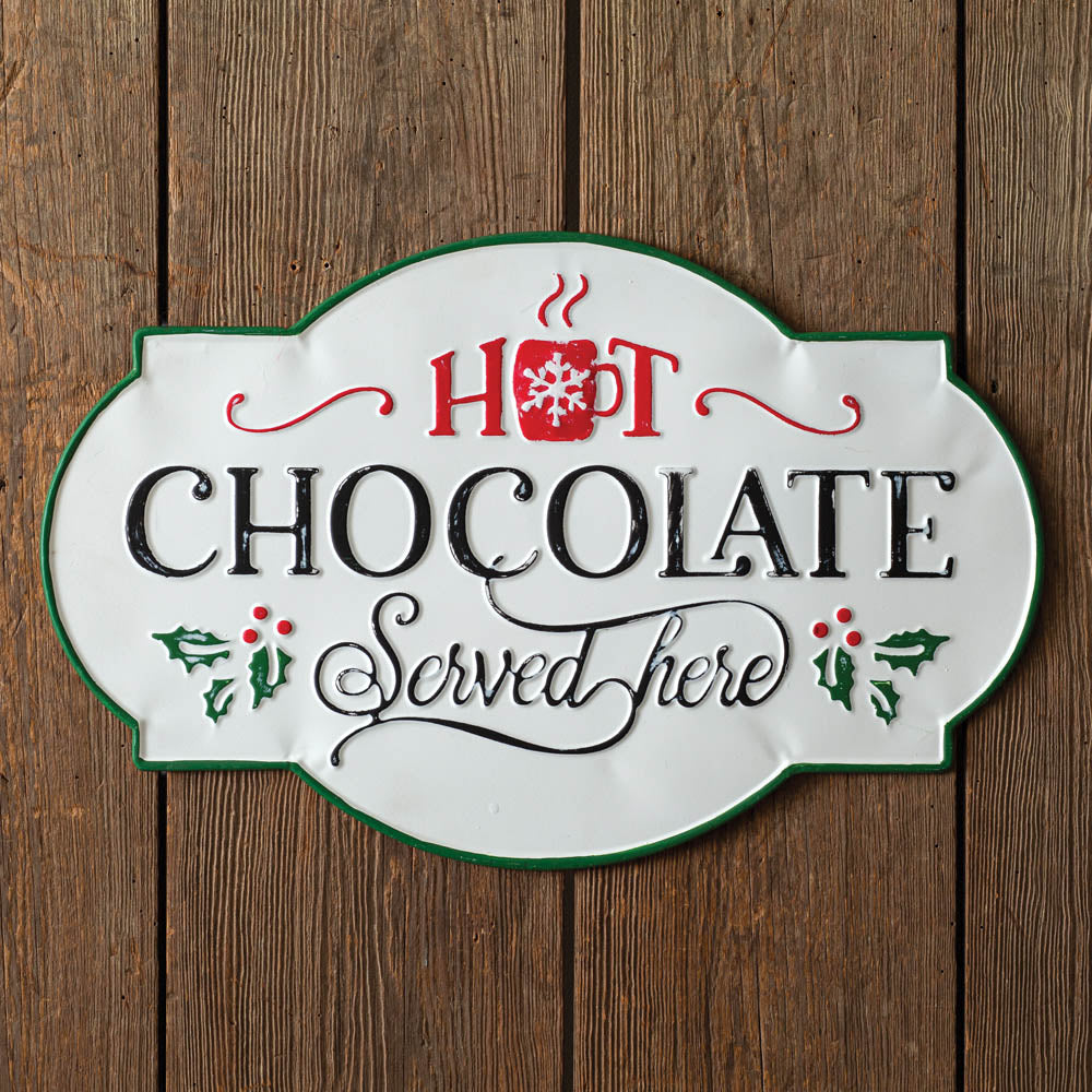 Hot Chocolate Wall Sign