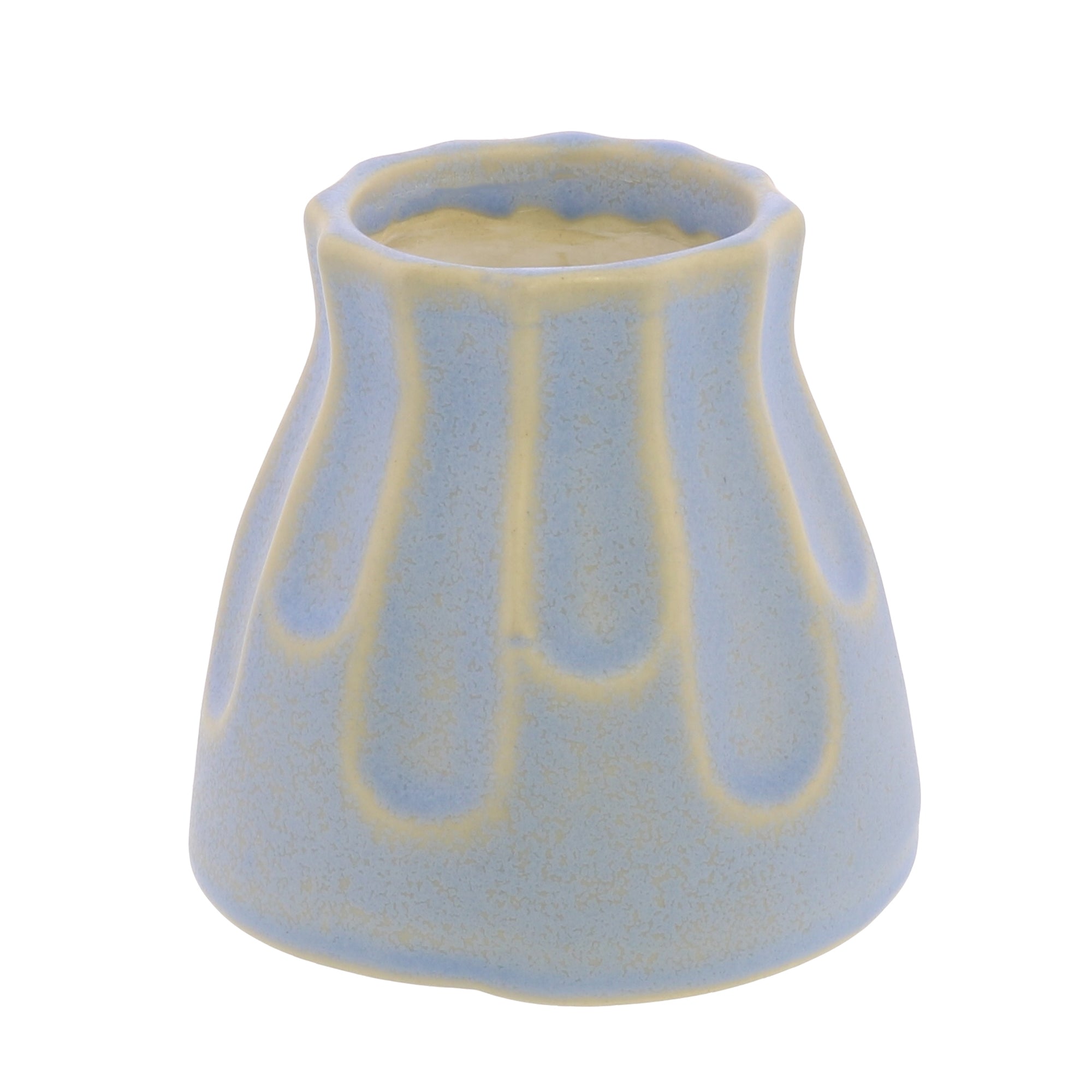 Margot Scallop Vase (Blue)