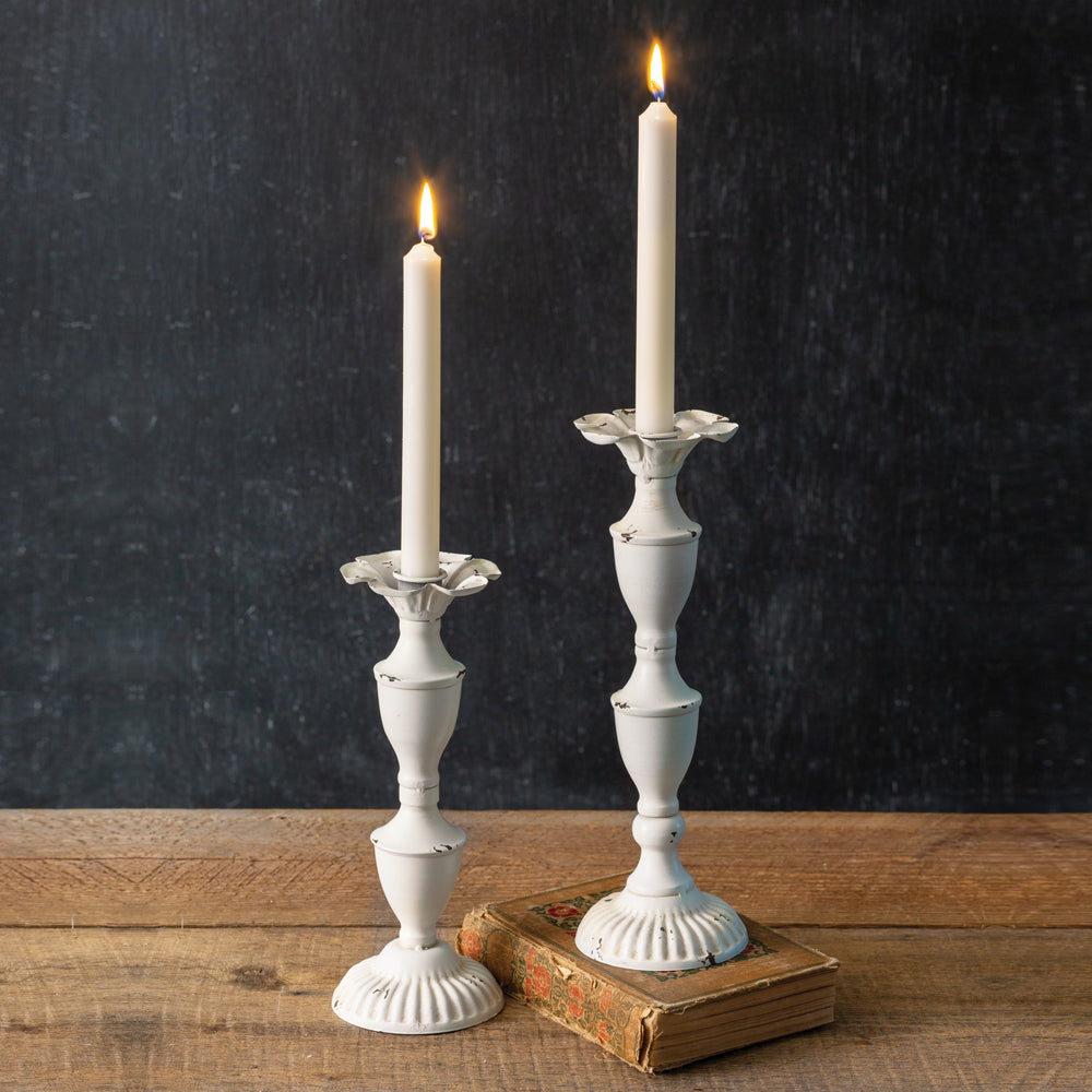 Delilah Metal Candle Holders (S/2)