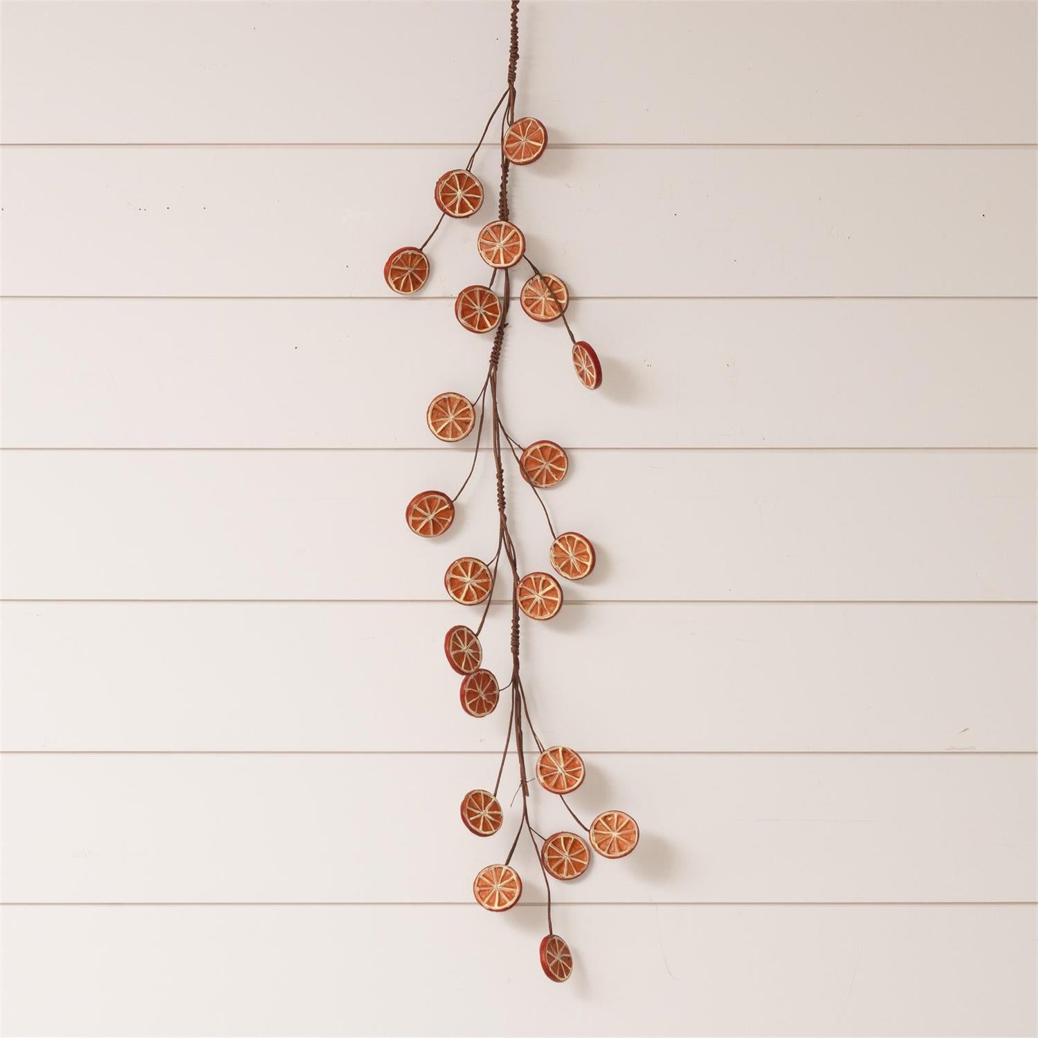 Faux Dried Oranges Garland