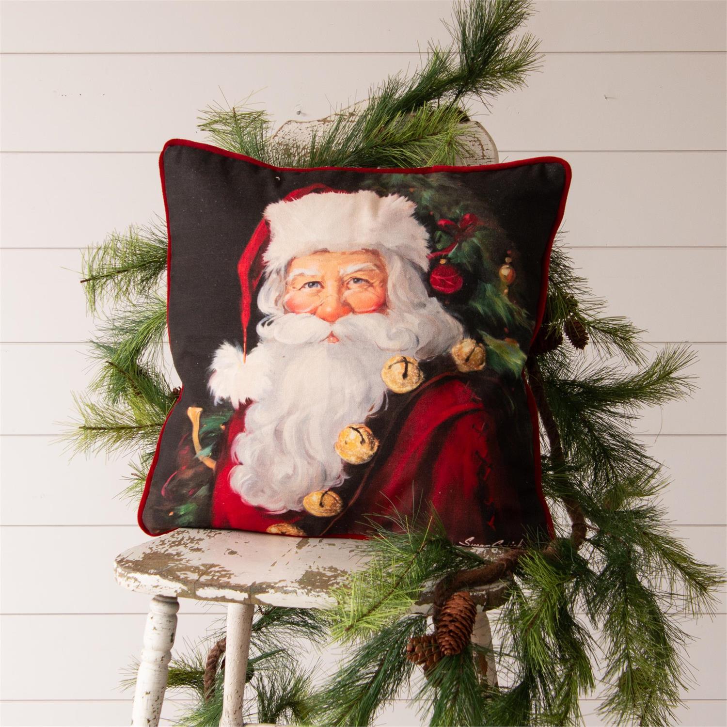 Classic Santa Pillow