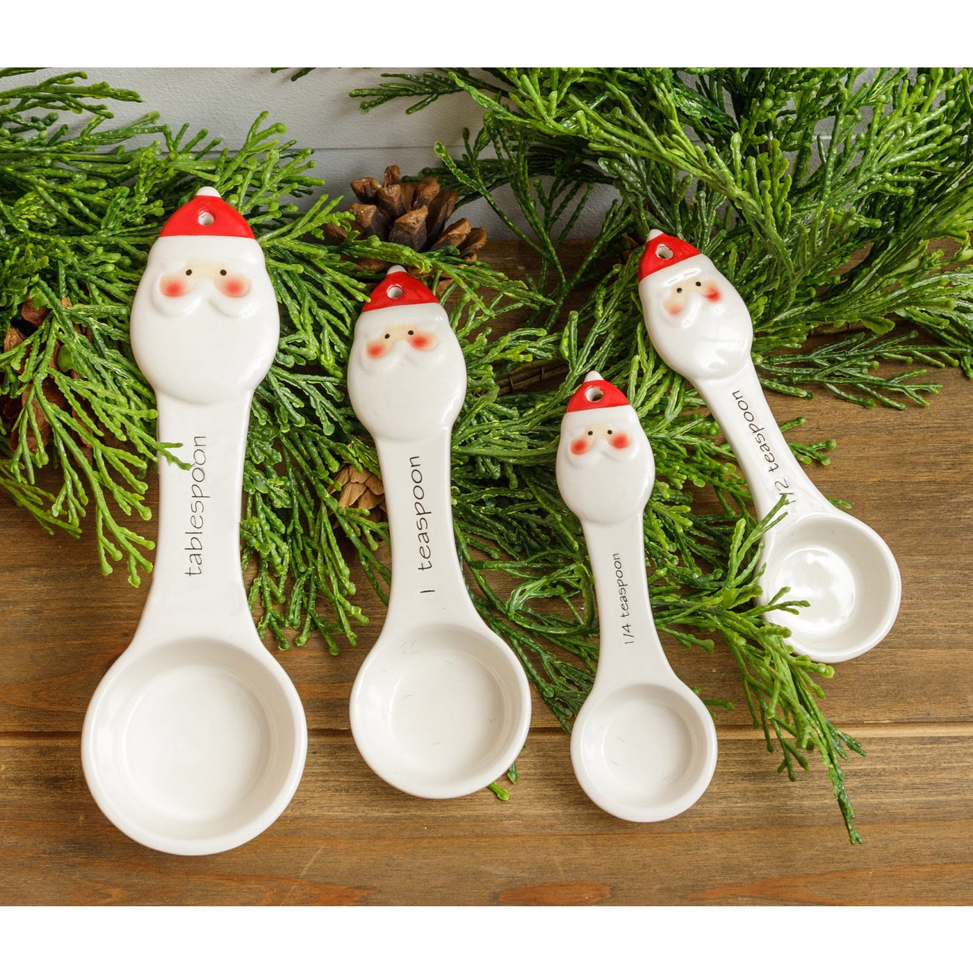 Santa Measuring Spoons (S/4)