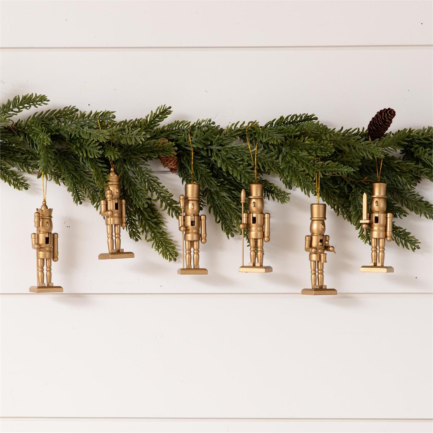 Ornaments - Mini Gold Nutcrackers
