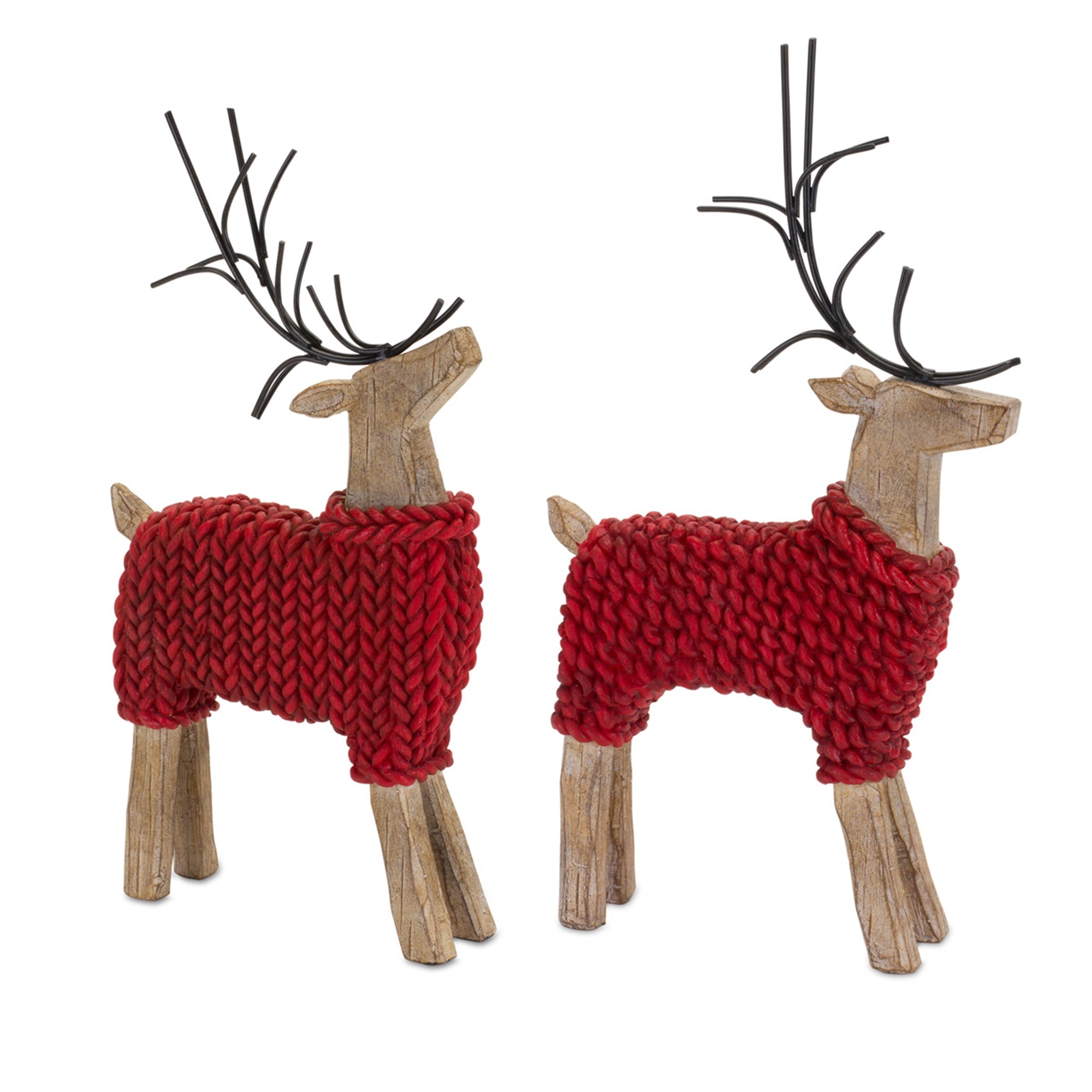 Sweater Weather Reindeer - Red (S/2)