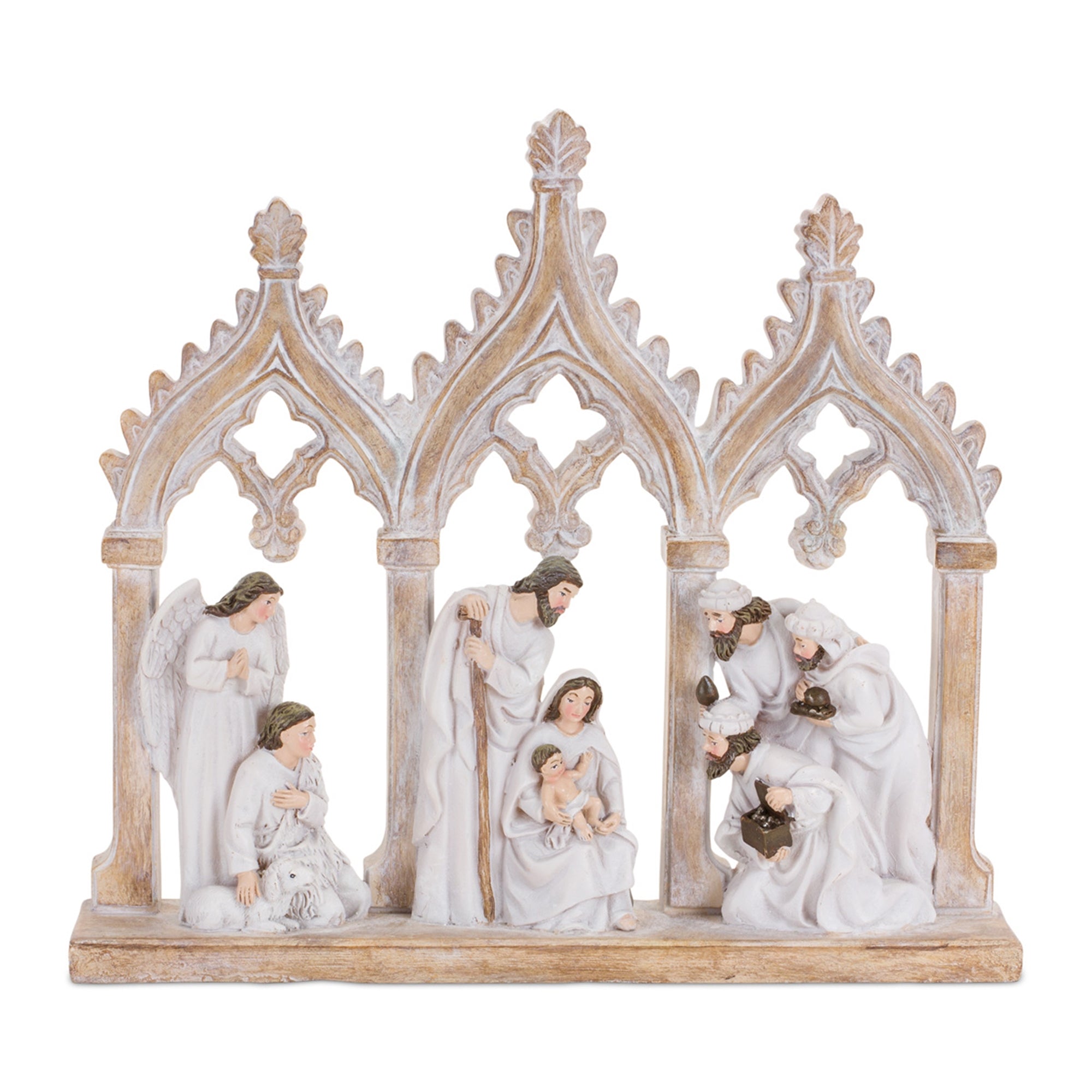 Nativity Set w/ Arches
