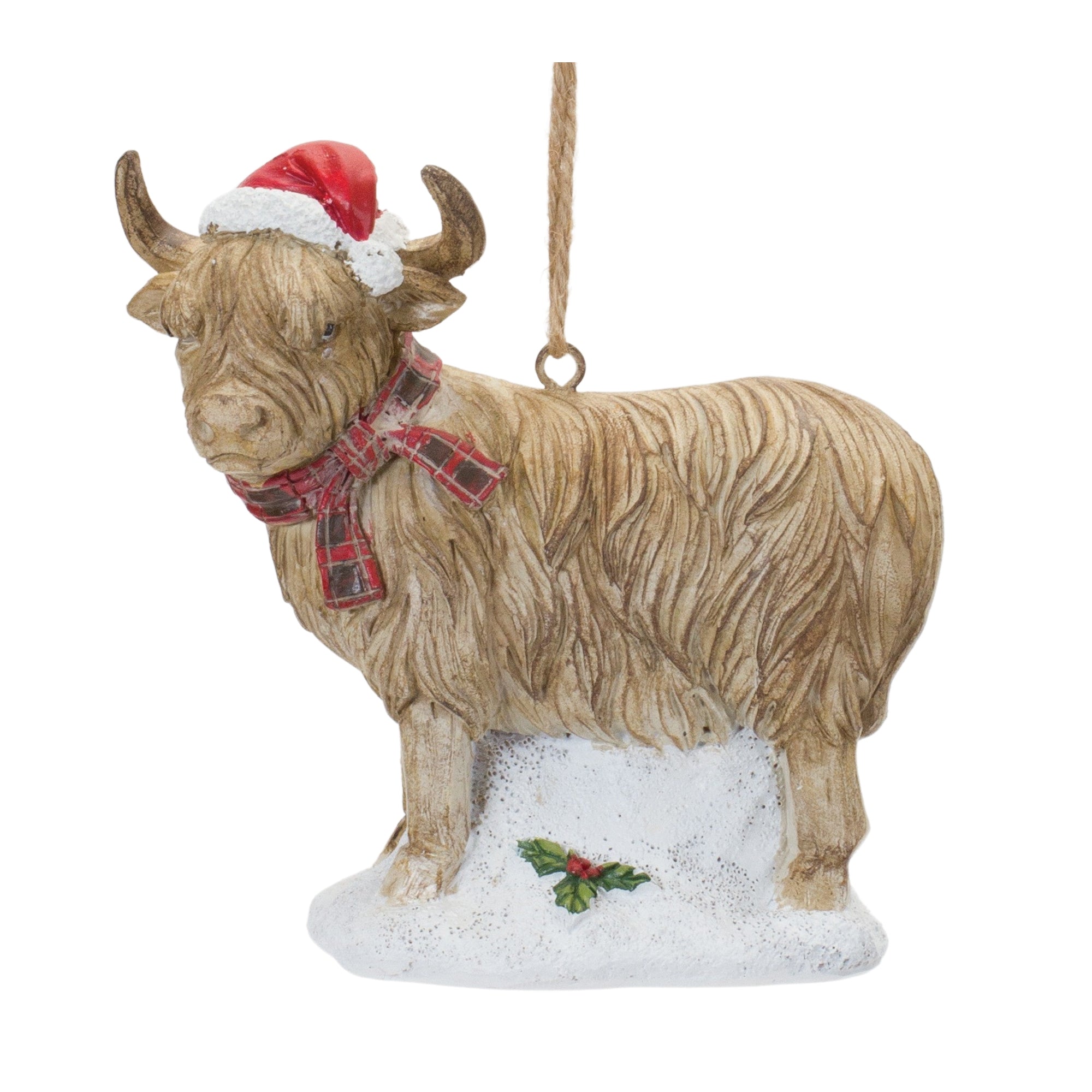 Highland Cow Ornaments