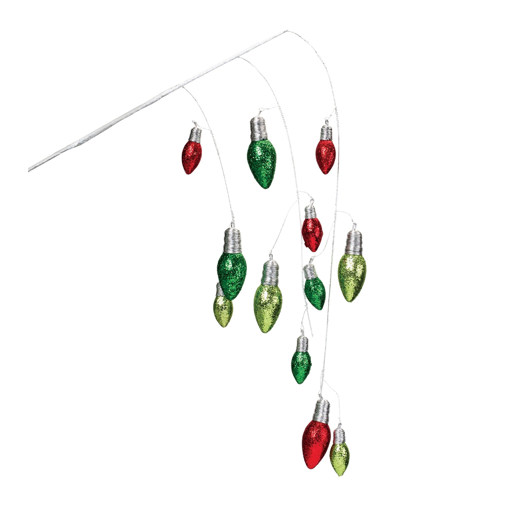 Hanging Holiday Light Spray (Set of 2)