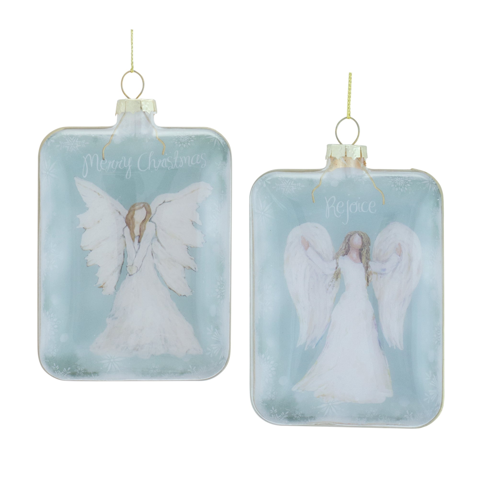 Glass Angel Ornament (Set of 6)