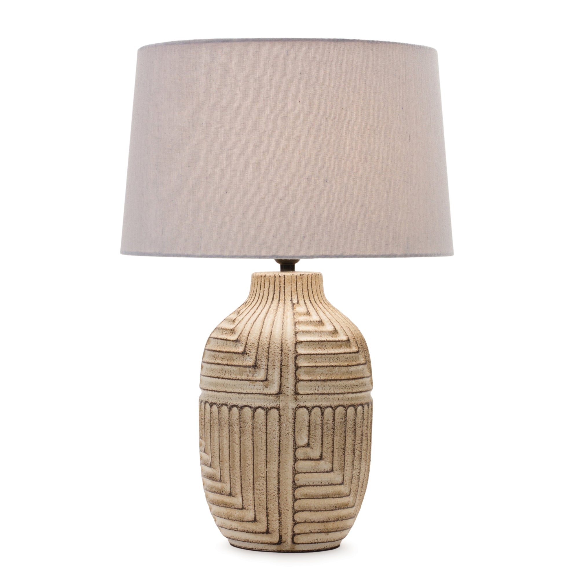 Ceramic Table Lamp 24"H