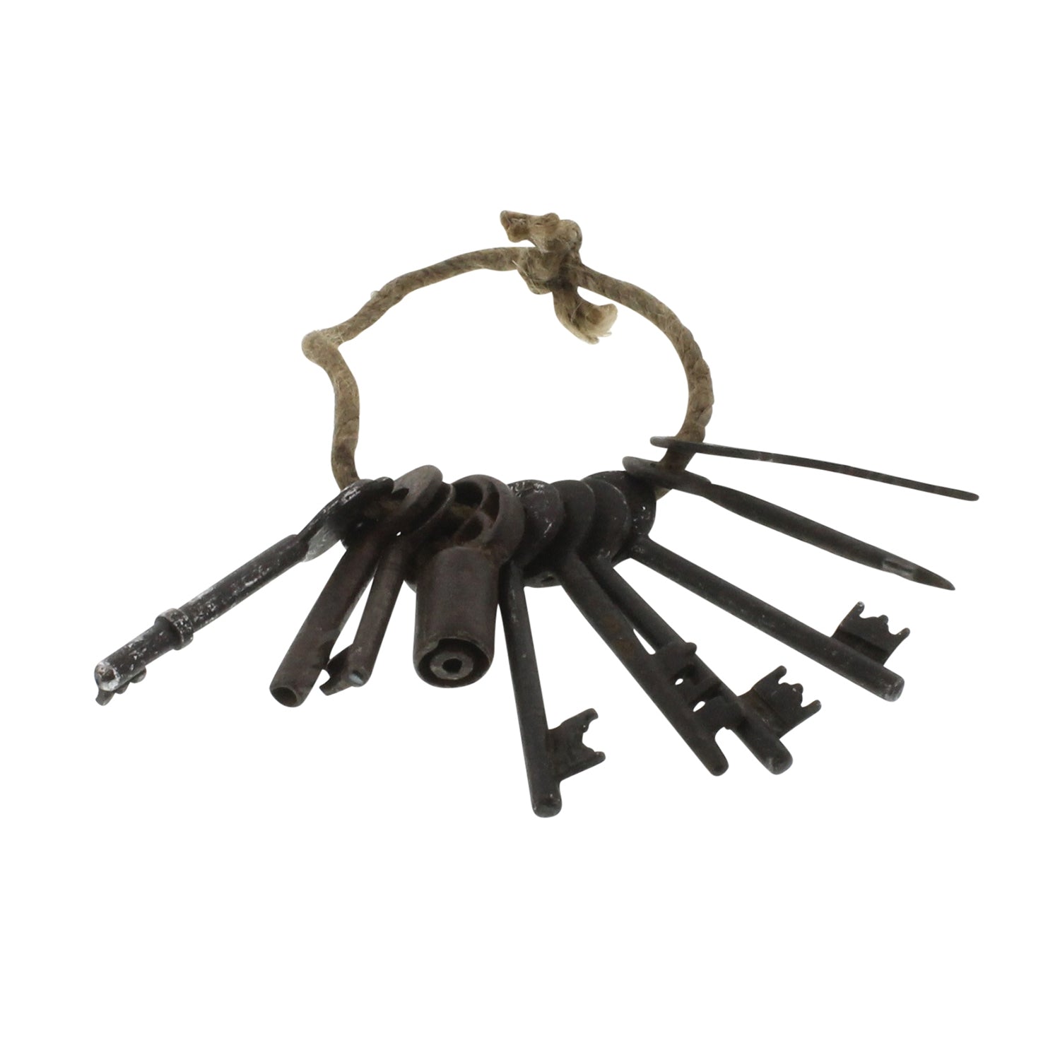 Found Metal Keys - Ring of 10
