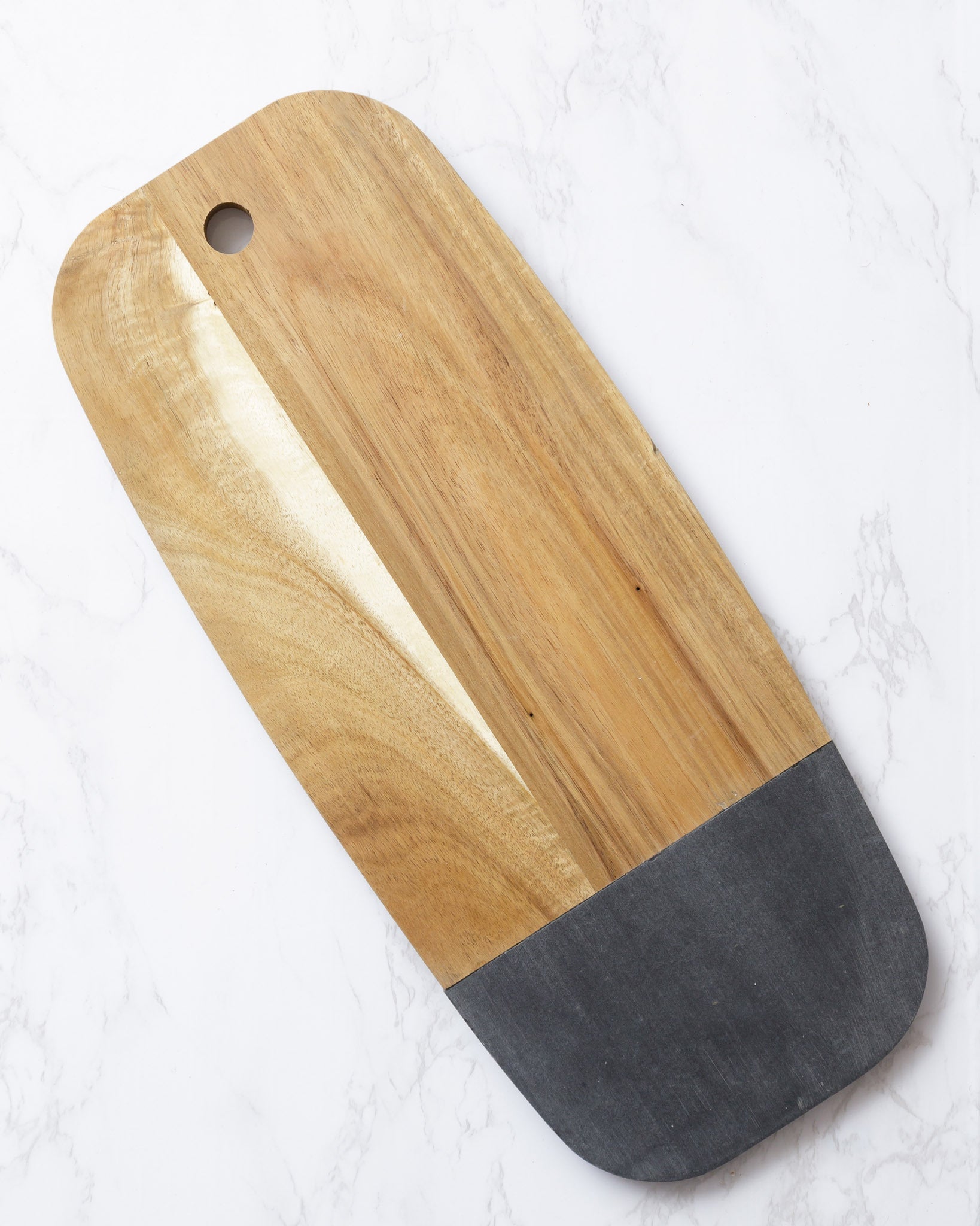 Slate and Wood Cutting Board - Large