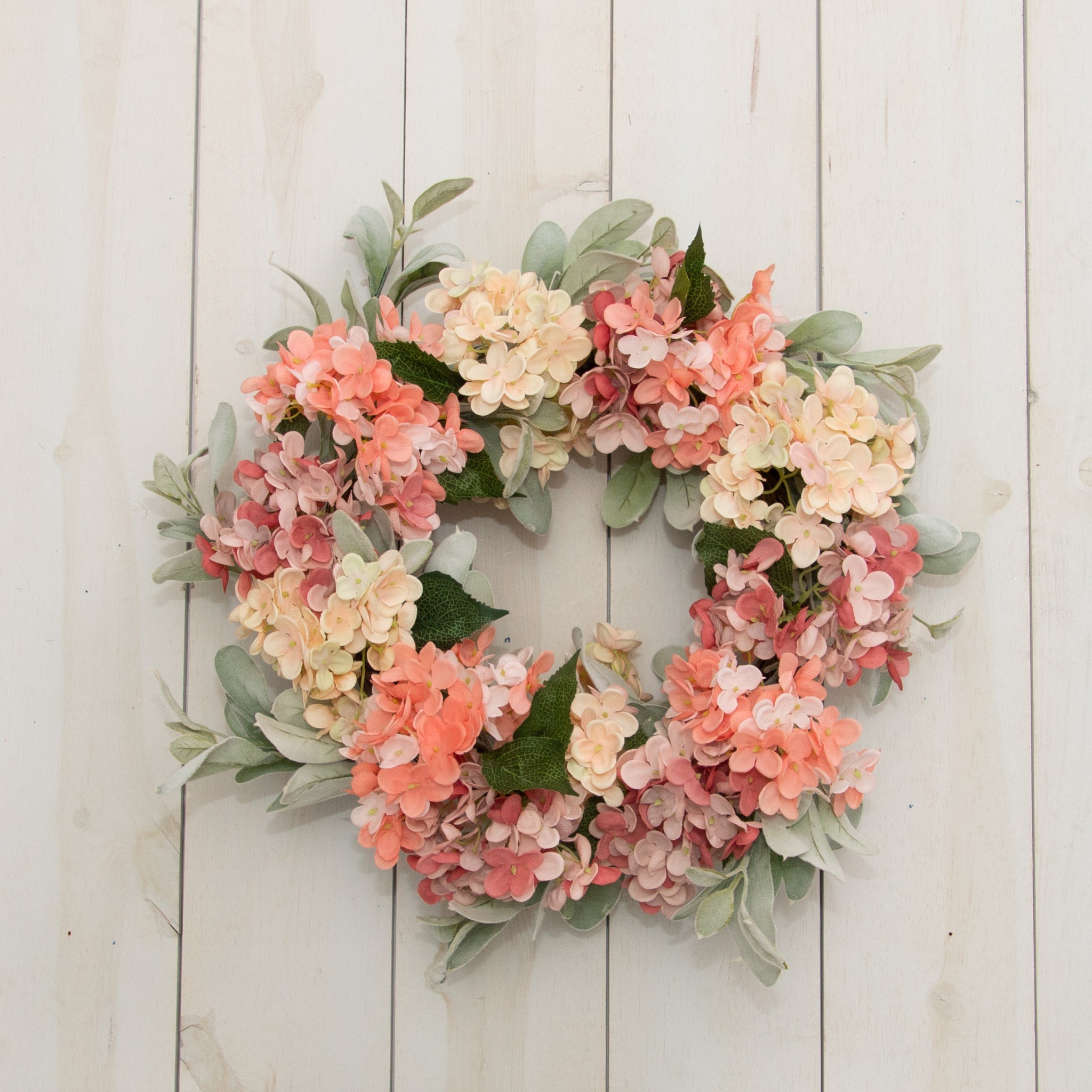 Hydrangea Blush Wreath