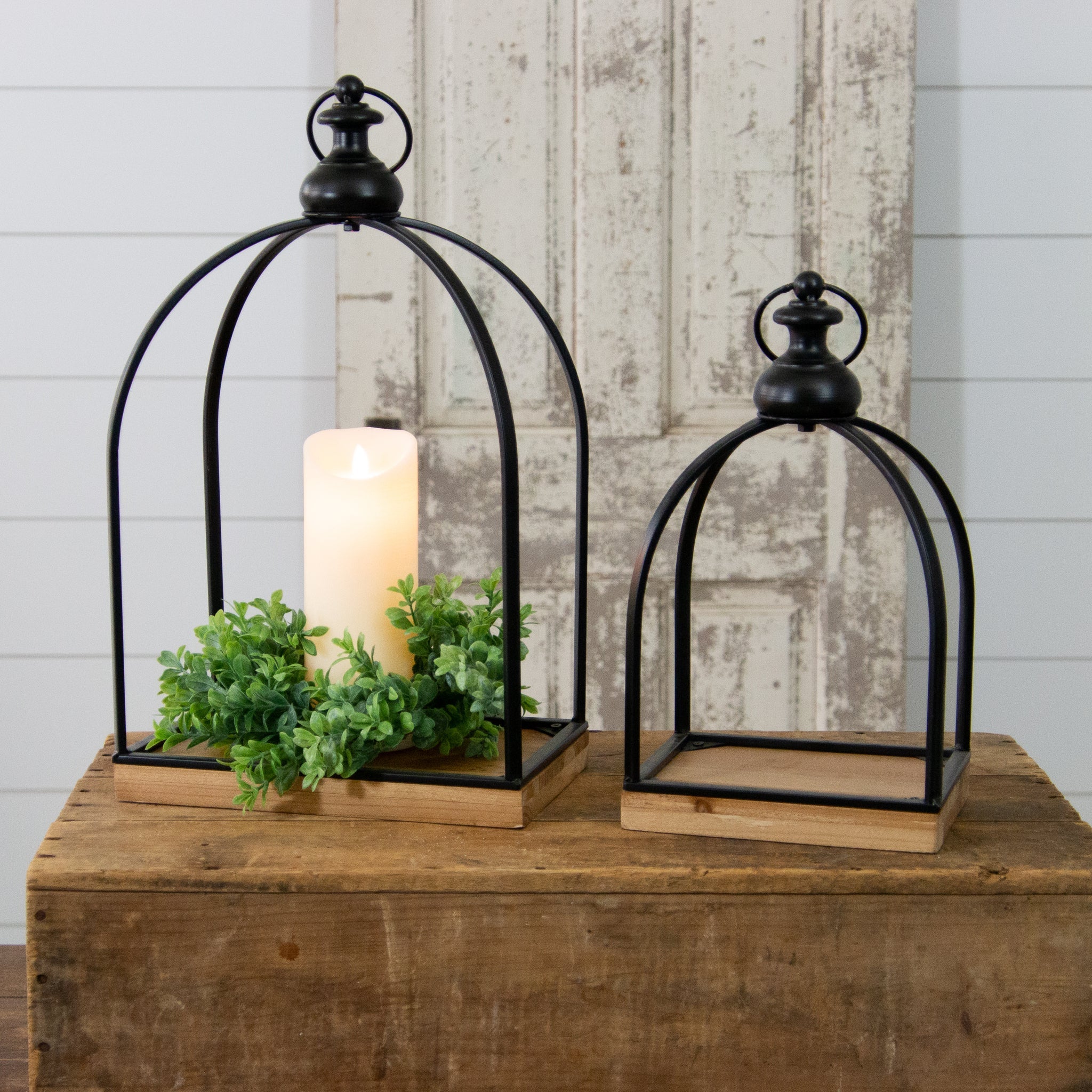 Lanterns - Metal Open Arch