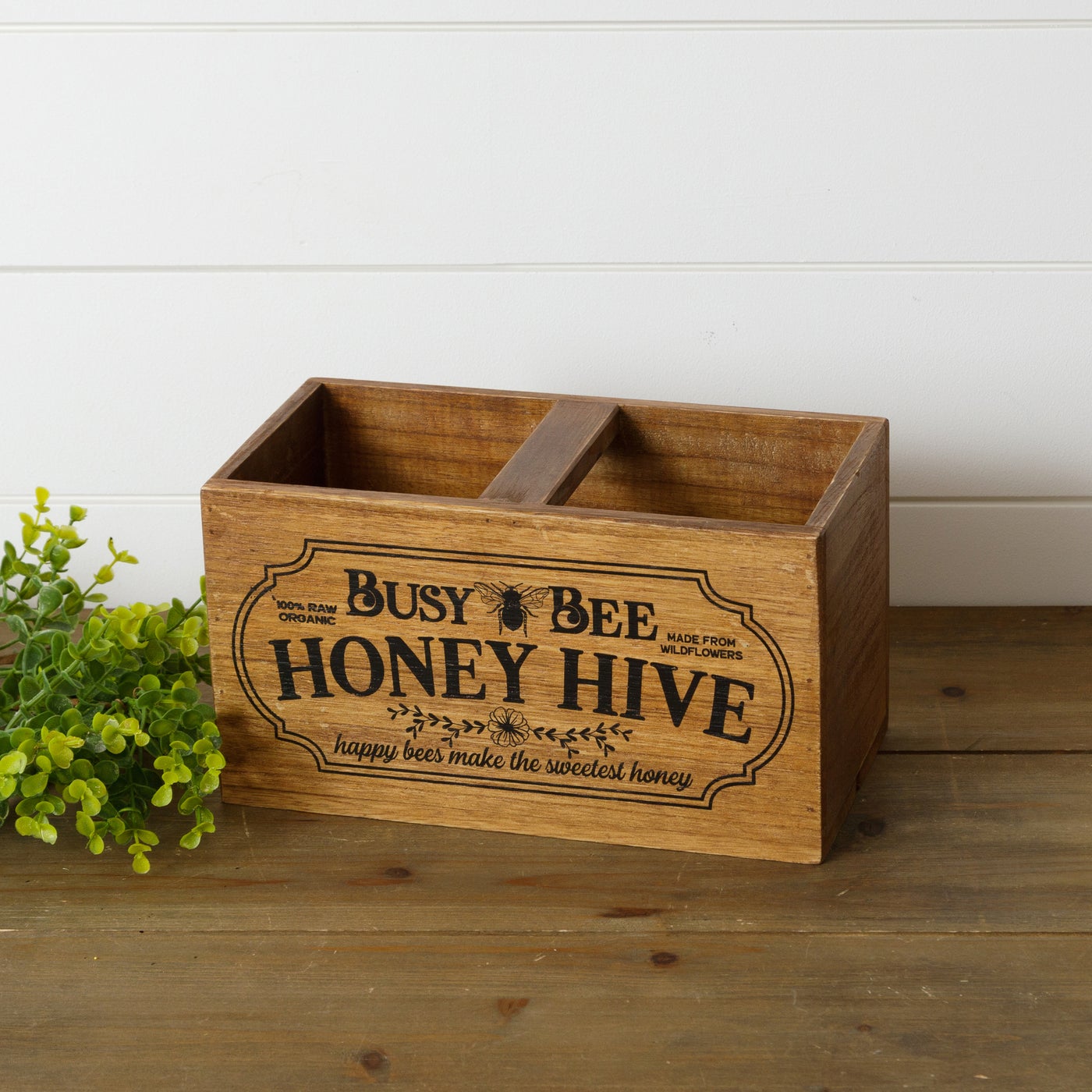 Busy Bee Honey Hive Wooden Box