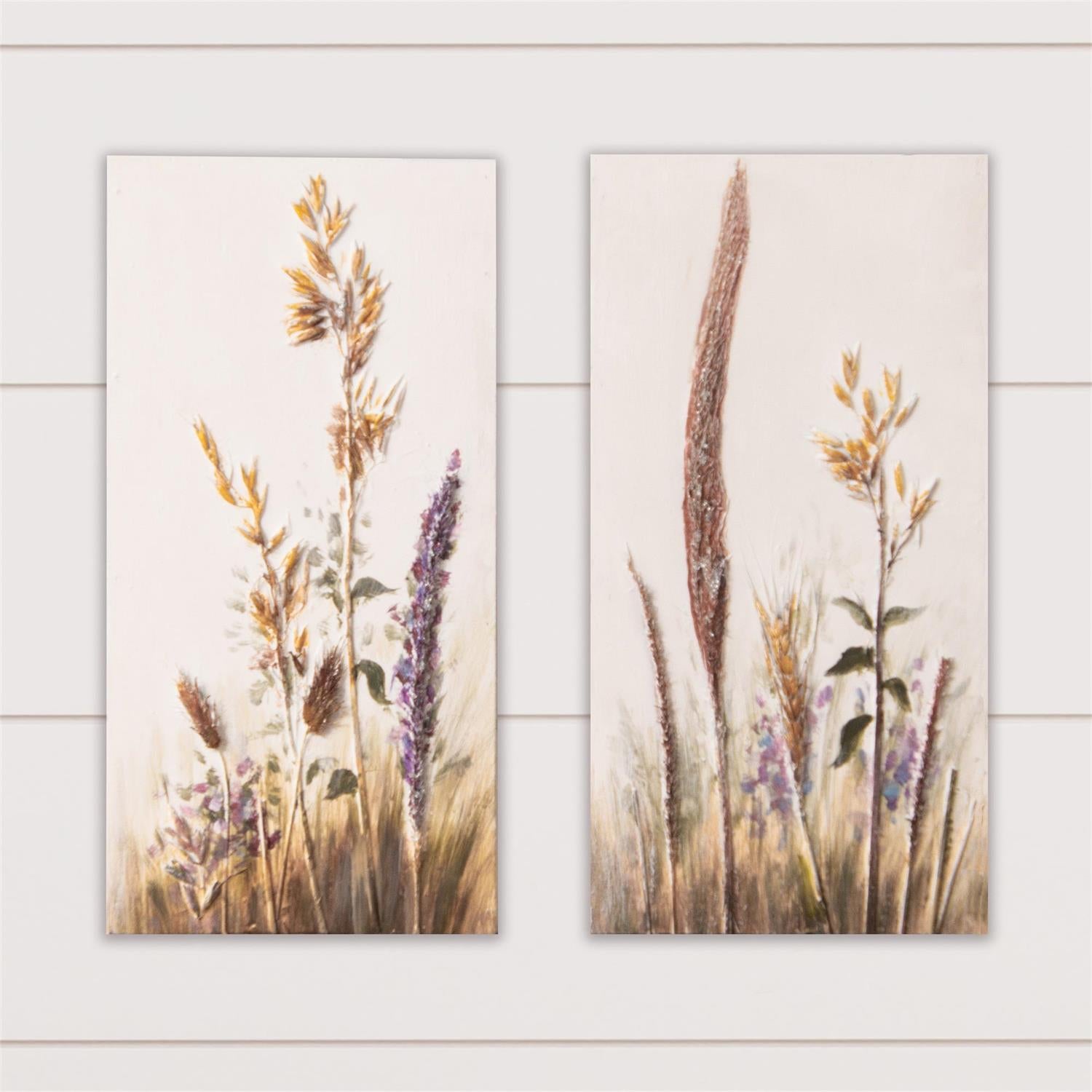 Wall Art - Embossed Colorful Floral