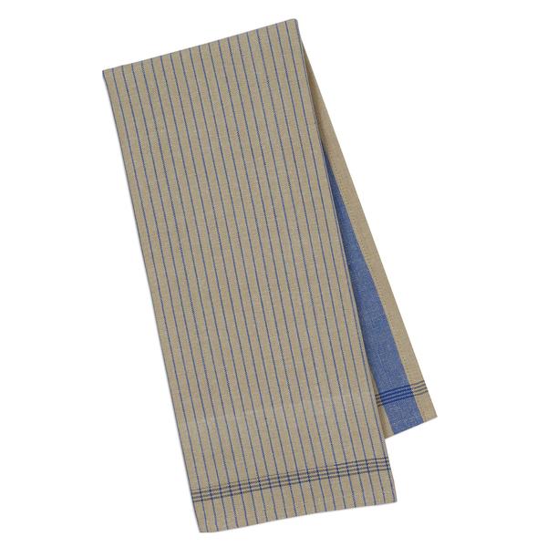 French Blue Market Mini Stripe Dishtowel (5609846538397)
