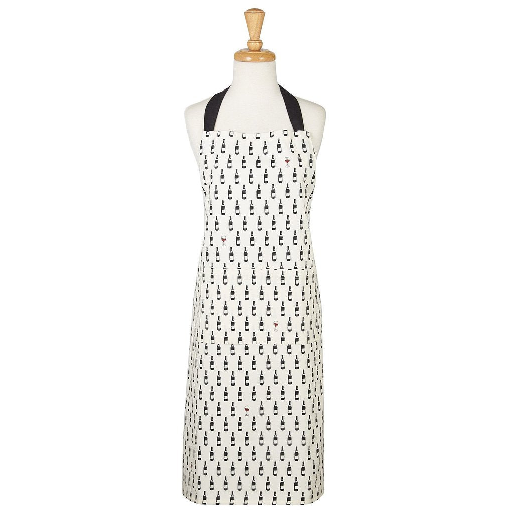 Bottle Dots Printed Chef's Apron (5609838739613)