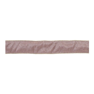 2.5” X 5 YDS. WIRED POLYESTER RIBBON