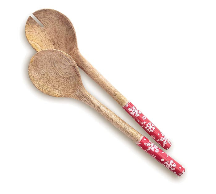 Wooden Serving Spoons (S/2)