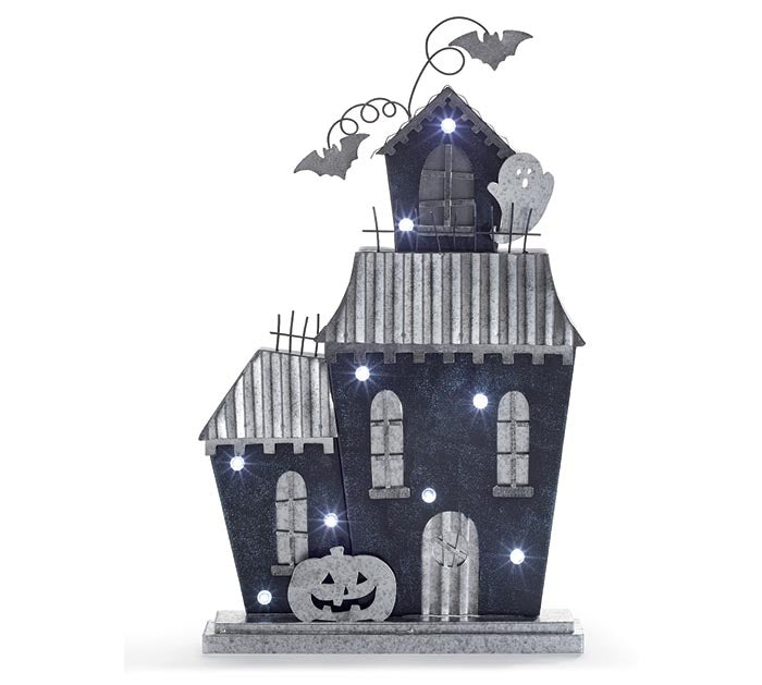 Large Lighted Haunted House