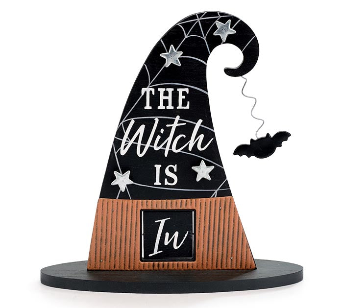 "The Witch Is" Tabletop Décor