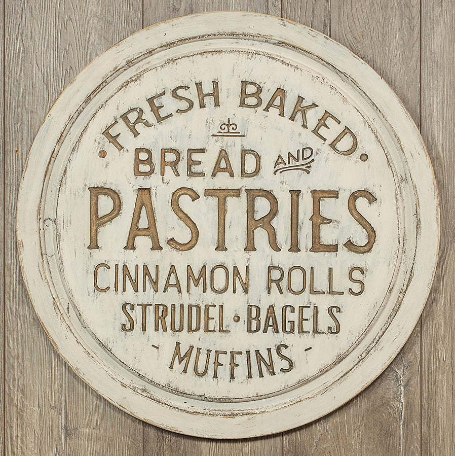 Distressed Pastry Shoppe Plaque
