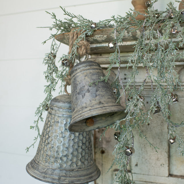 6" Rustic Holiday Bell