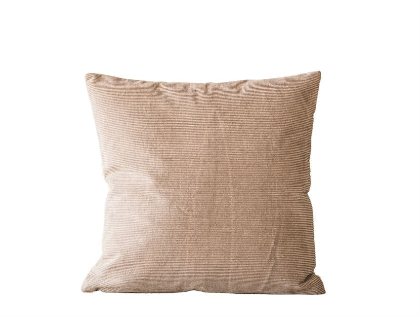 18" Cotton Corduroy Pillow in Sand (5610007494813)
