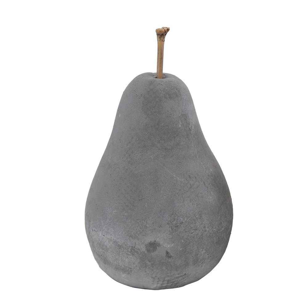 Small Decorative Concrete Pear