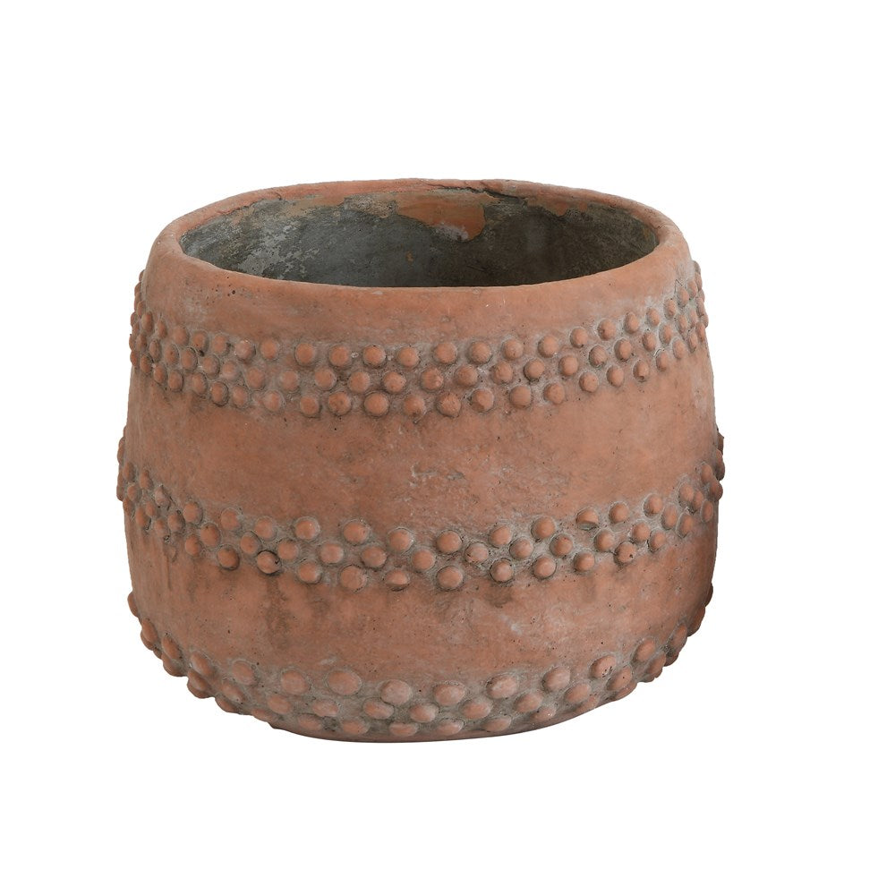 Textured Terra Cotta Pot (5609964011677)