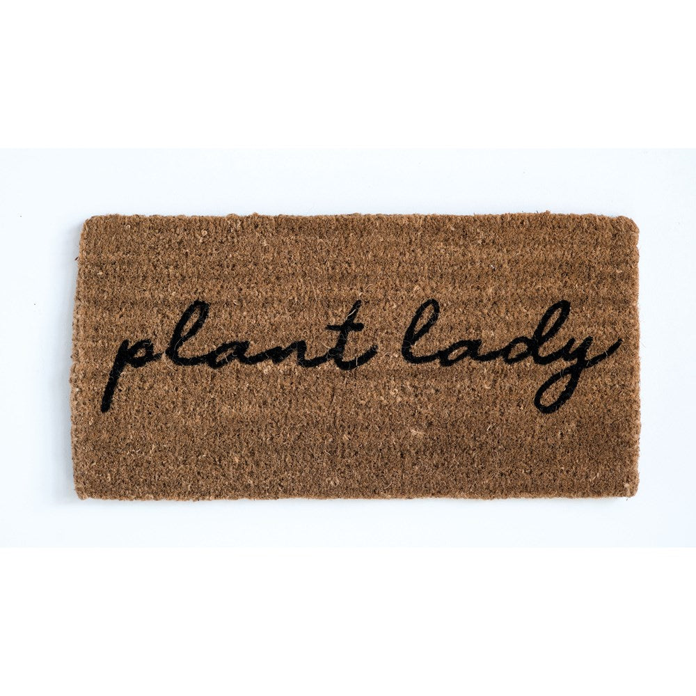 Plant Lady - Coir Doormat (5609963716765)