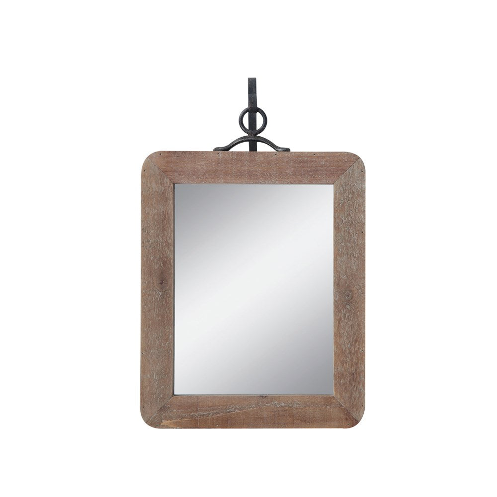 Sonoma Wood Framed Mirror w/ Metal Bracket (M) (5610096623773)
