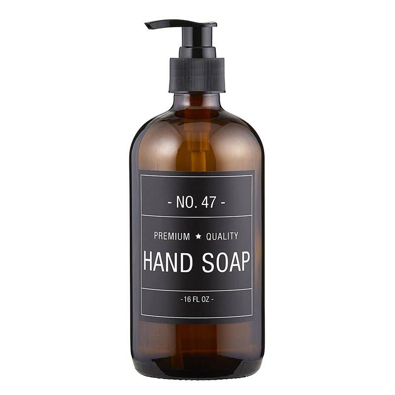 No.47 Hand Soap Bottle w/ Label