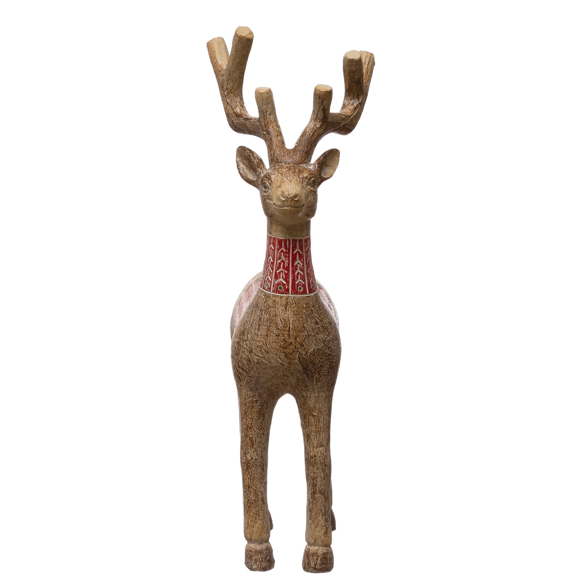Debossed Standing Reindeer
