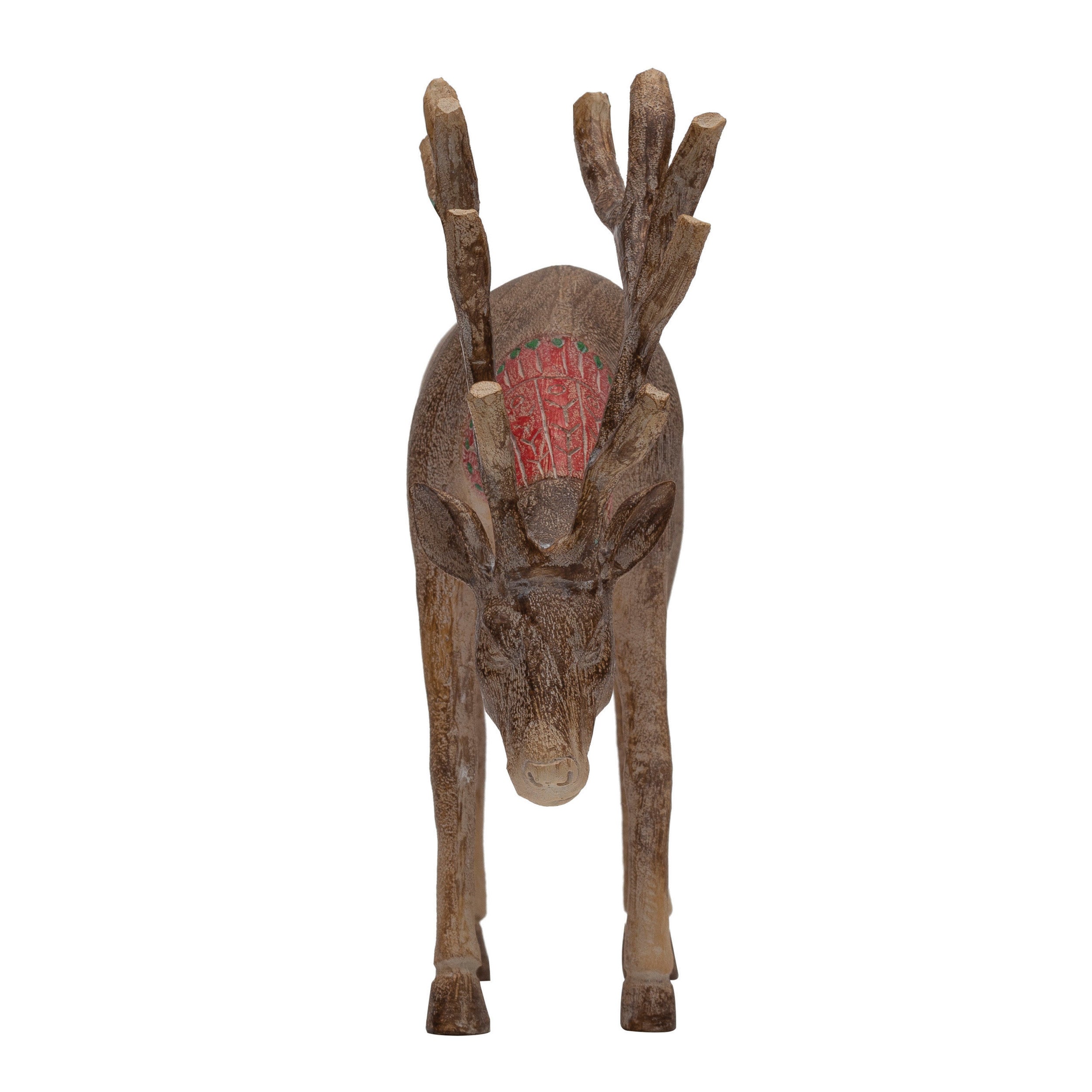 Debossed Standing Reindeer - Head Down